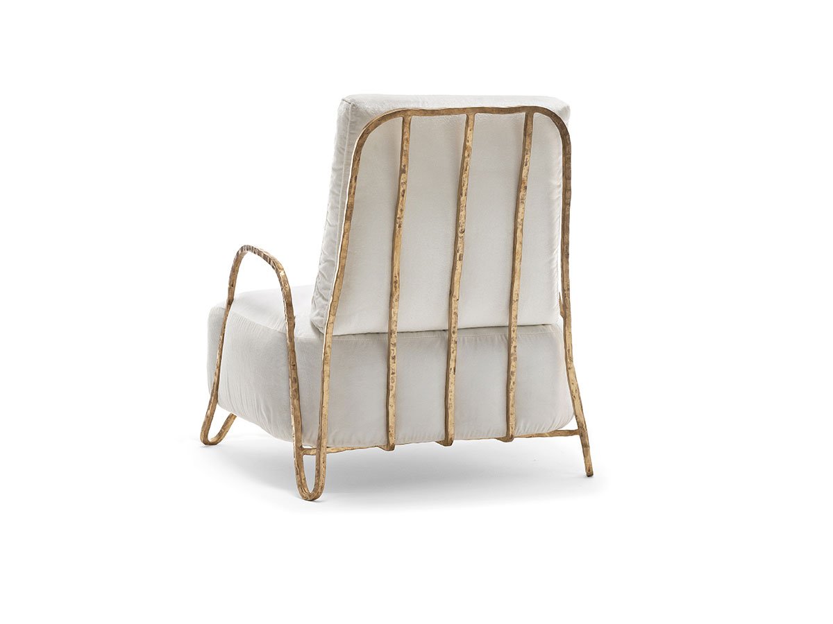 MOONLIGHT OUTDOOR ARMCHAIR HIGH ALUMINIUM