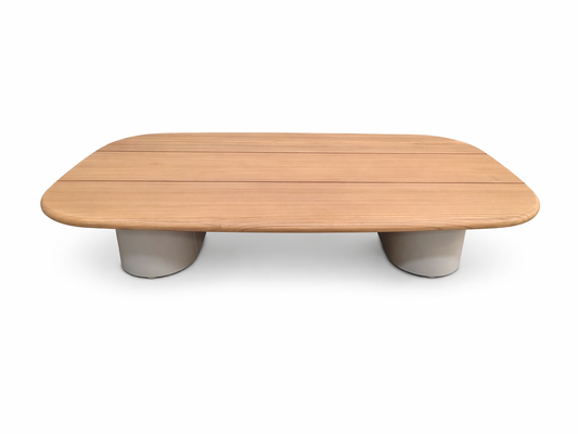 WAVE COFFE TABLE TEKA / ALUMINIUM  150X85 CM