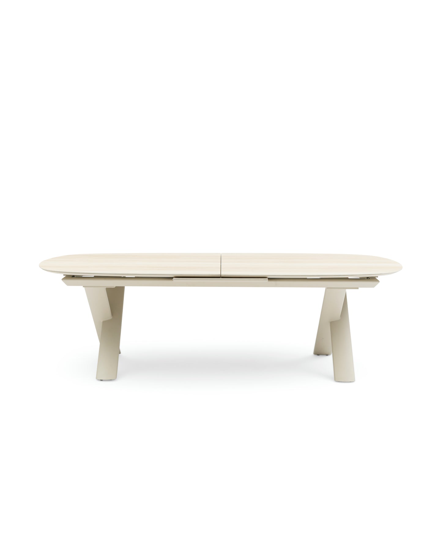 ALBASTRO ORGANIC - ALUMINIUM FRAME WITH CERMIC TABLE TOP