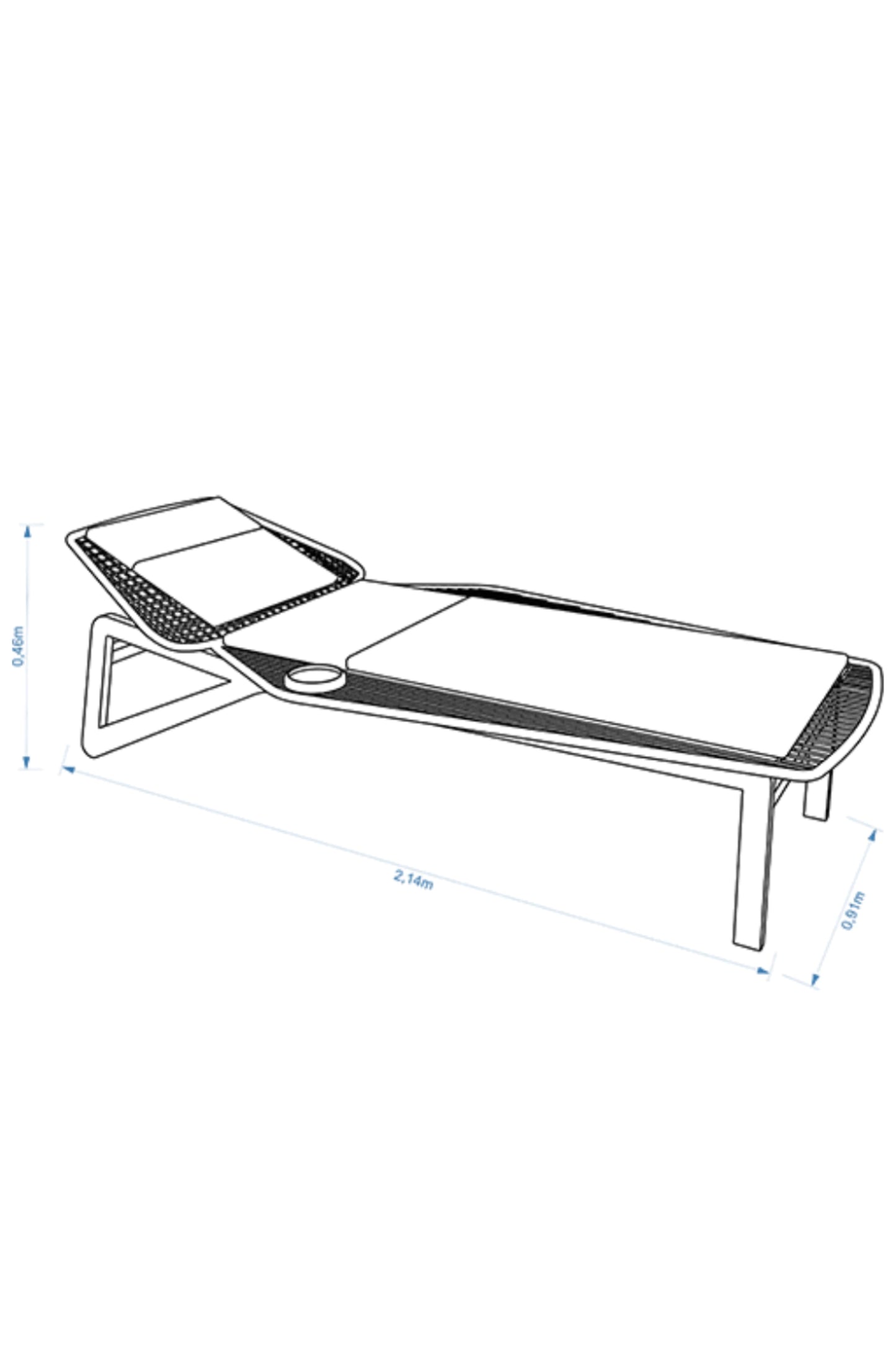 Espregicadeira Marine Lounger Chaise - Sale