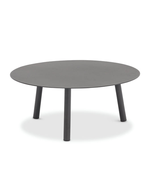 HARBOUR COFFE TABLE DARK BROWN ALUMINIUM