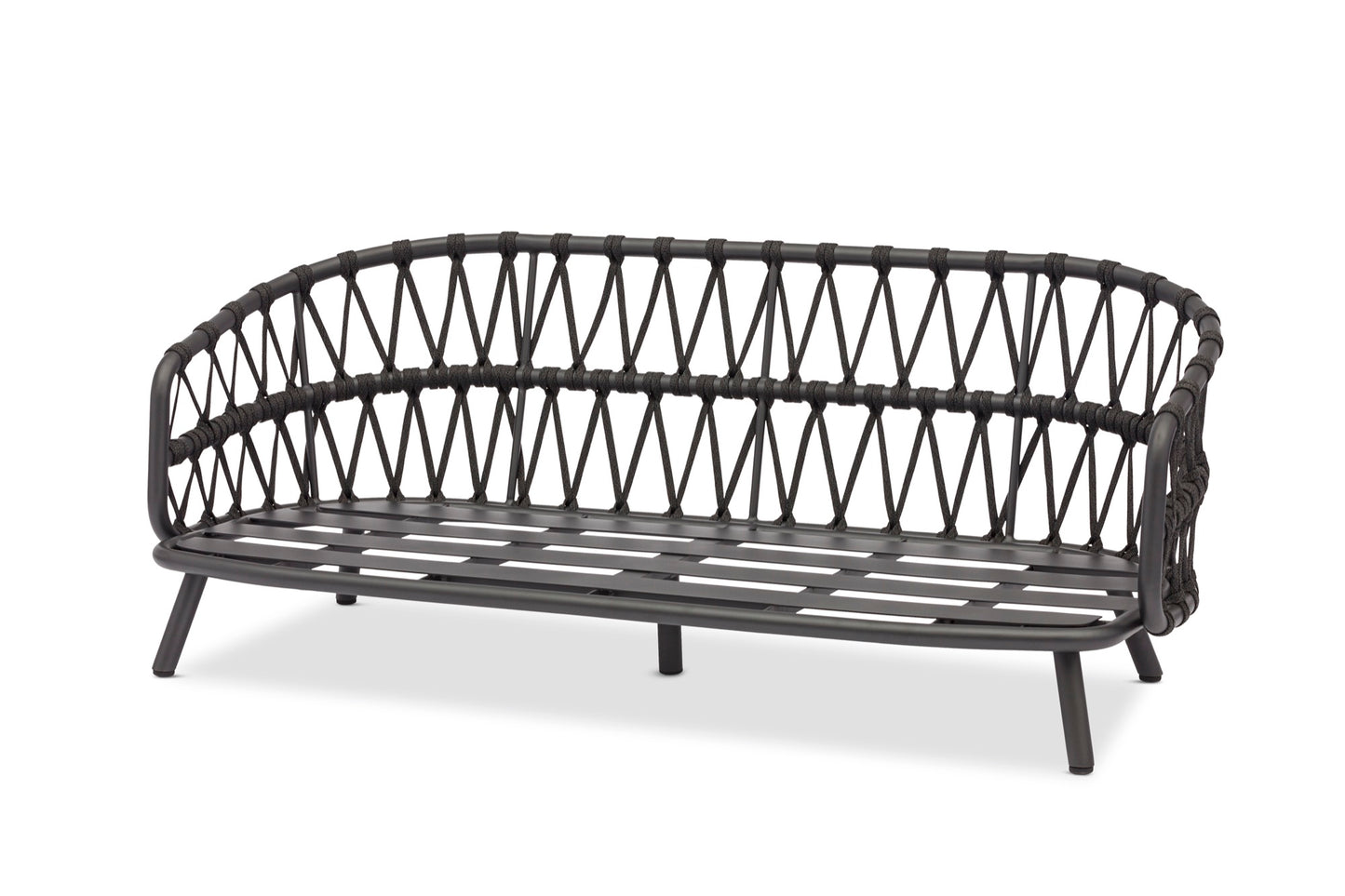 HARBOUR NEO 2 PLAZAS ALUMINIO MARRÓN OSCURO