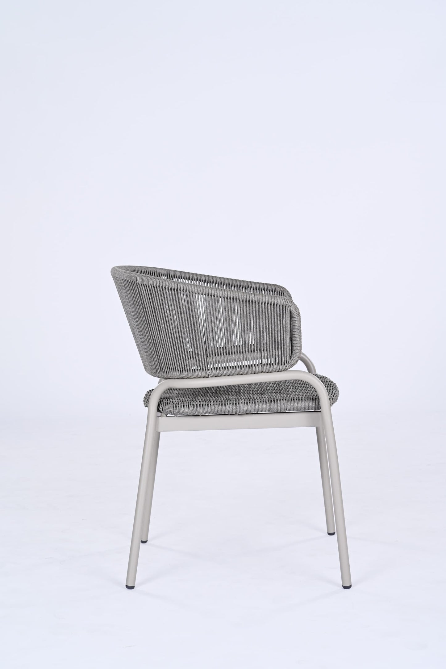 PHOENIX DINNING ARMCHAIR ALUMINIUM TORTORA GREY SANDY