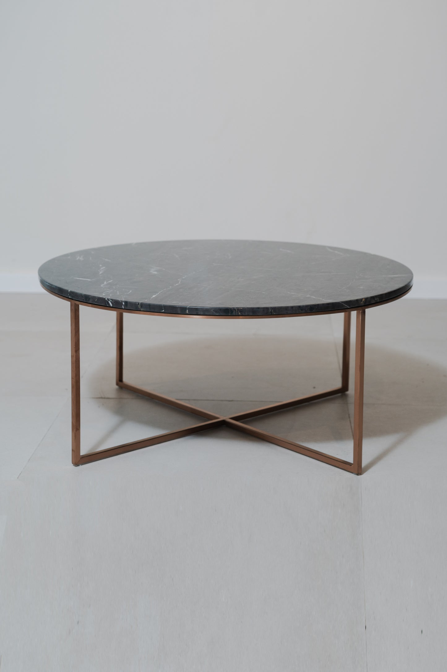 Black Marble/Gold Center Table - Sale