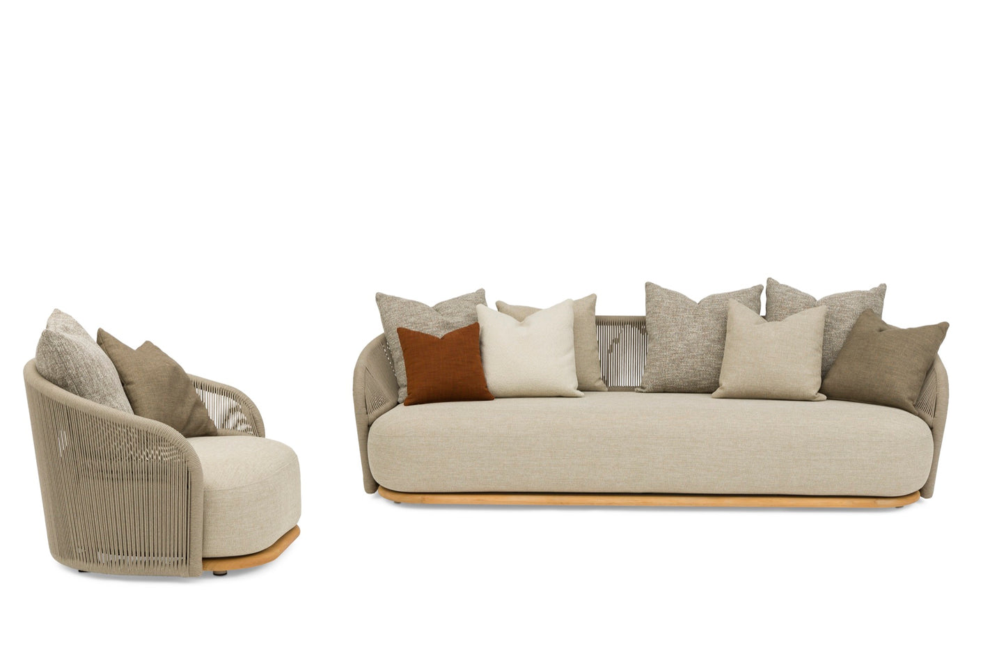 SILLÓN GIRATORIO WAVE MOKA