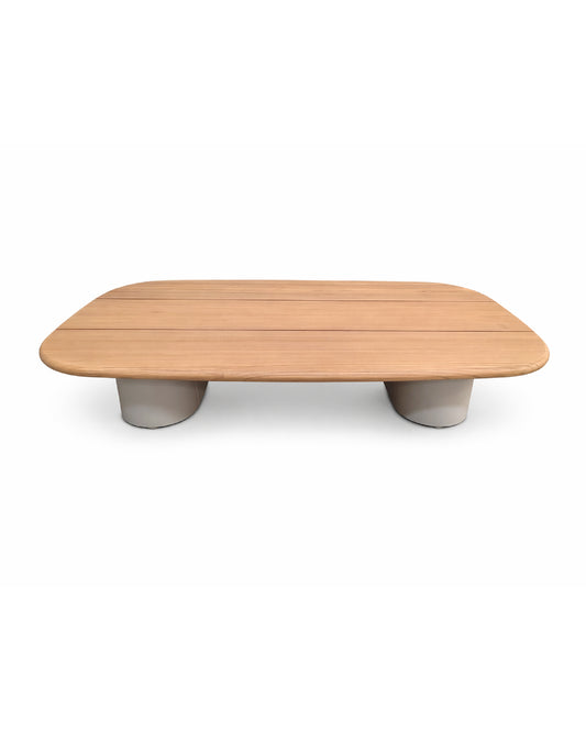 WAVE COFFE TABLE - TEAK TABLE TOP
