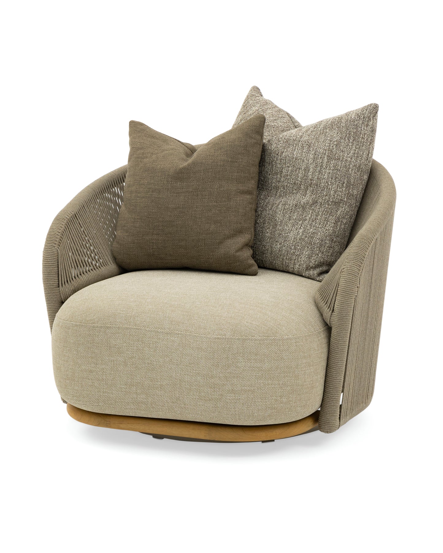 SILLÓN GIRATORIO WAVE MOKA