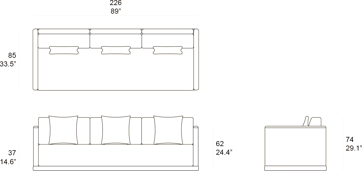 OTA  SOFA -HAR03 FN HARDY